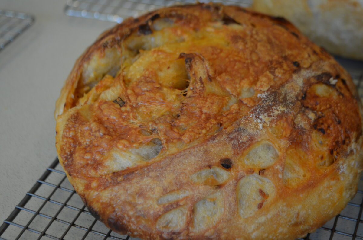 Jalapeño cheddar loaf
